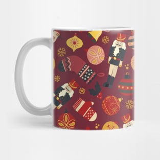 Retro Christmas Ornaments Mug